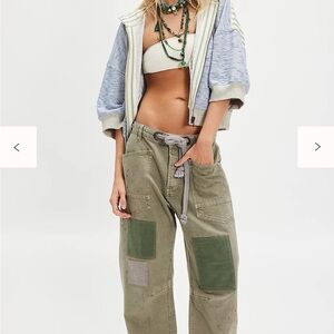 We The Free Moxie Pull-On Barrel Jeans